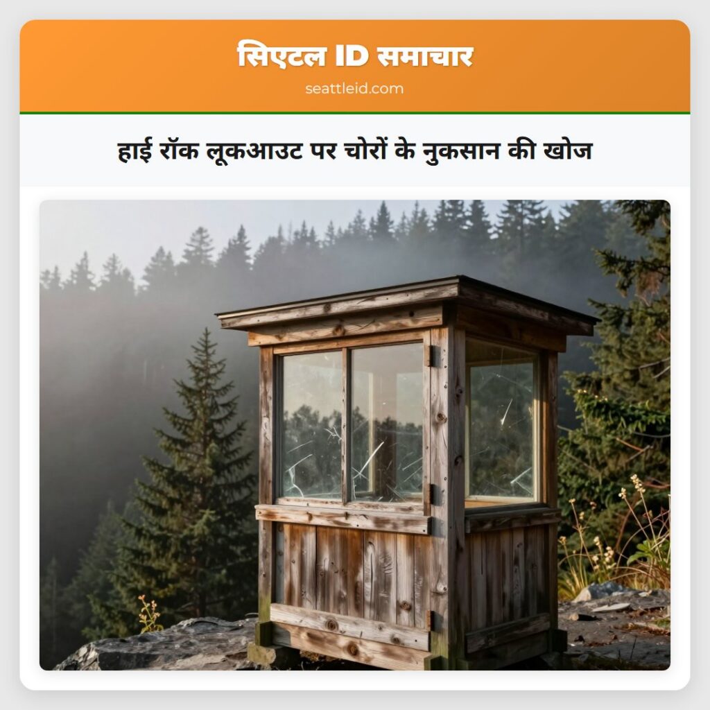 हाई रॉक लूकआउट पर चोरों के नुकसान की खोज