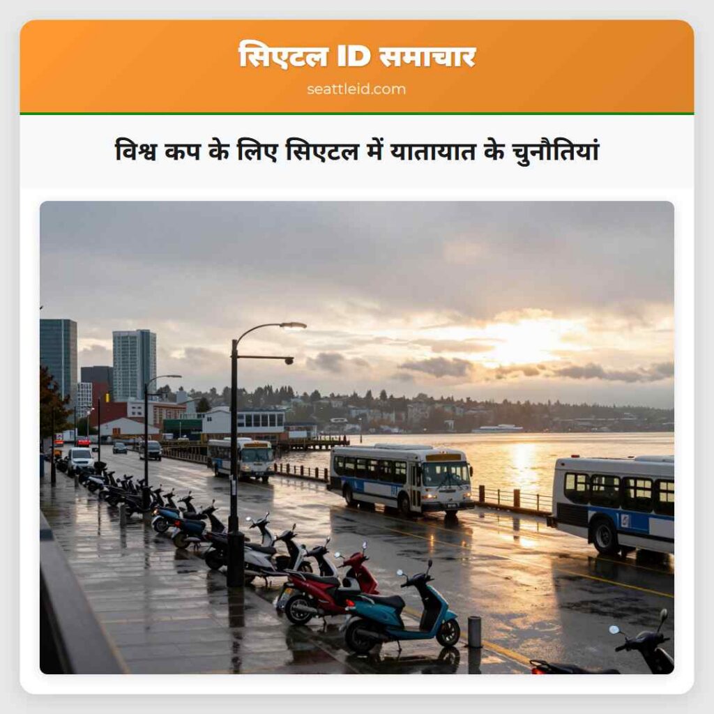 विश्व कप के लिए सिएटल में यातायात के चुनौतियां