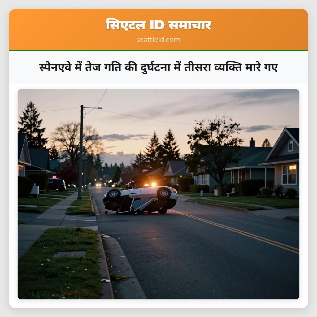 स्पैनएवे में तेज गति की दुर्घटना में तीसरा
