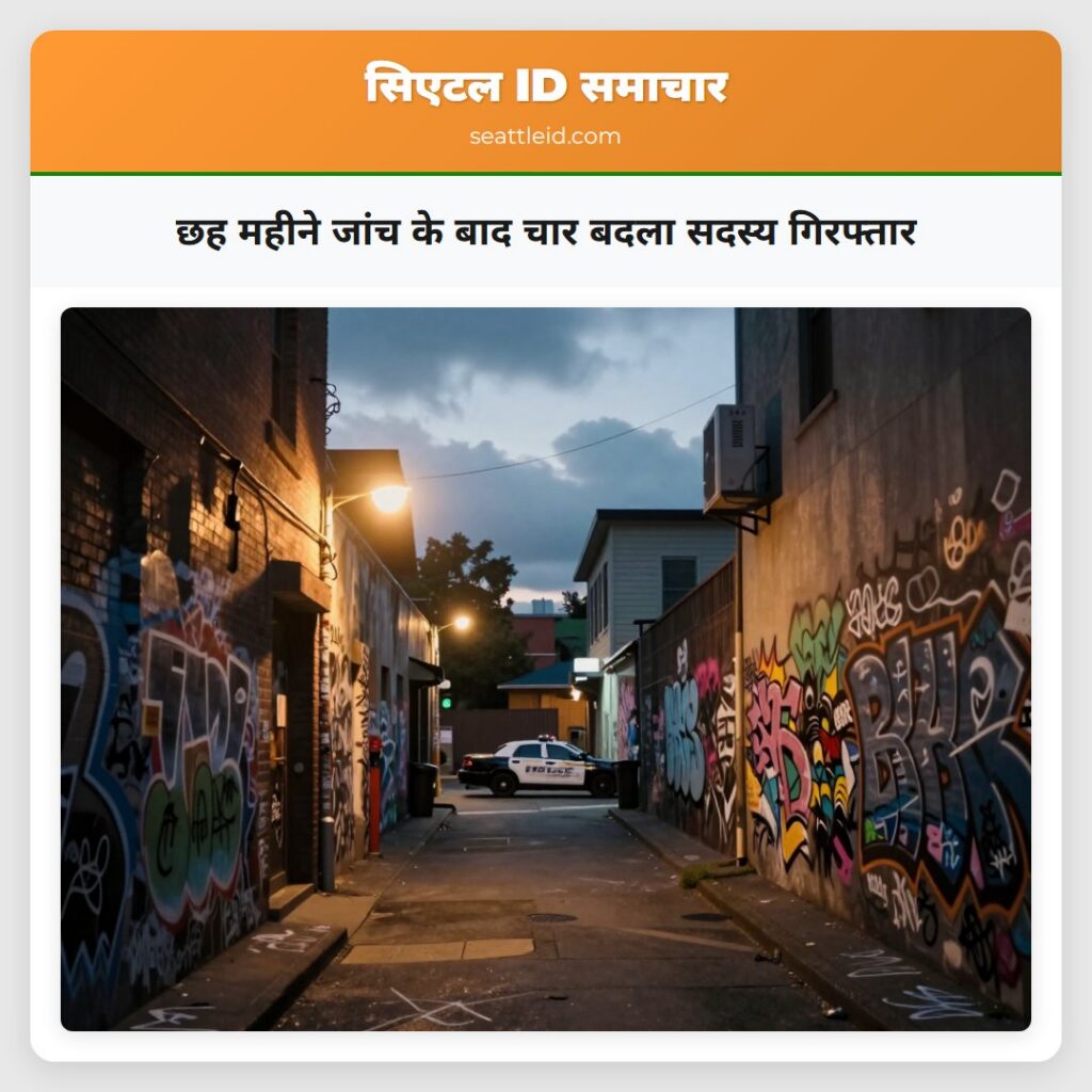 छह महीने जांच के बाद चार बदला सदस्य गिरफ्तार