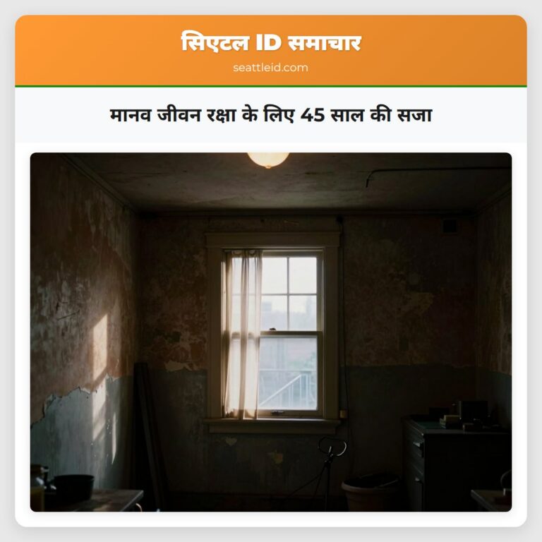 मानव जीवन रक्षा के लिए 45 साल की सजा