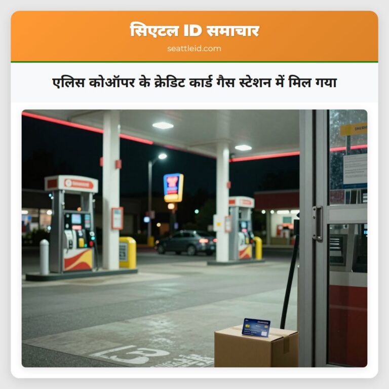 एलिस कोऑपर के क्रेडिट कार्ड गैस स्टेशन में मिल गया