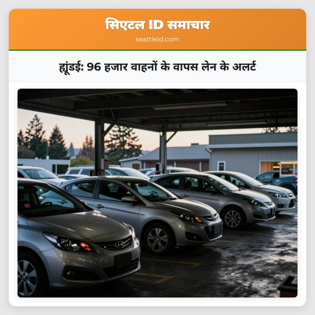 ह्यूंडई: 96 हजार वाहनों के वापस लेन के अलर्ट