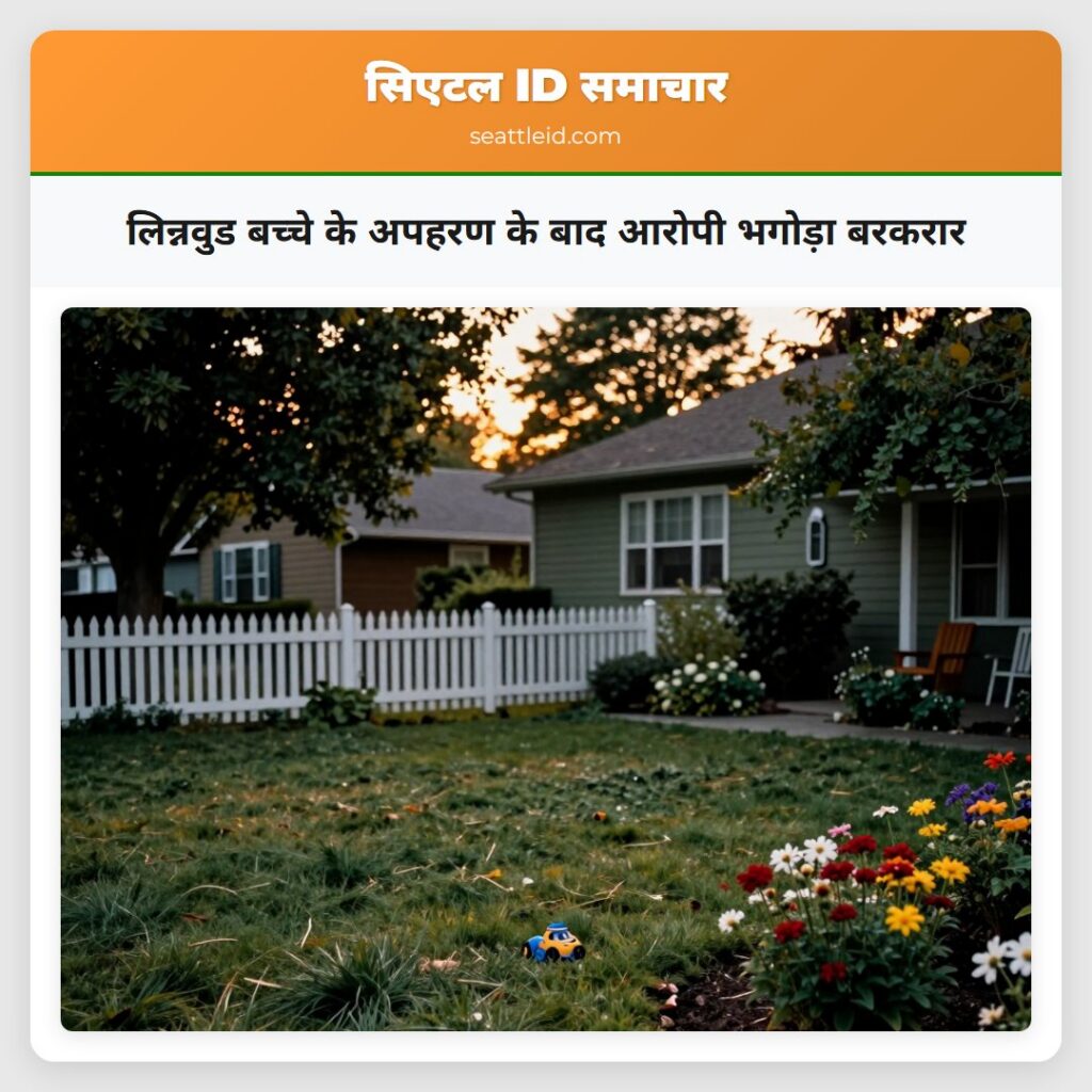 लिन्नवुड बच्चे के अपहरण के बाद आरोपी भगोड़ा बरकरार