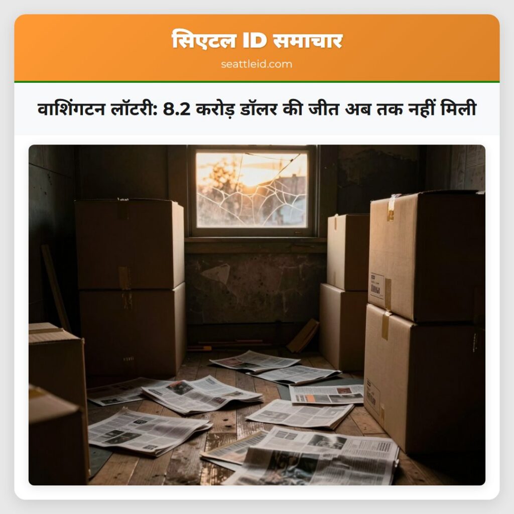 वाशिंगटन लॉटरी: 8.2 करोड़ डॉलर की जीत अब तक नहीं