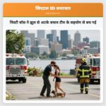 चिस्टी बॉस ने झूल से अटके बचाव टीम के सहयोग से बच गई