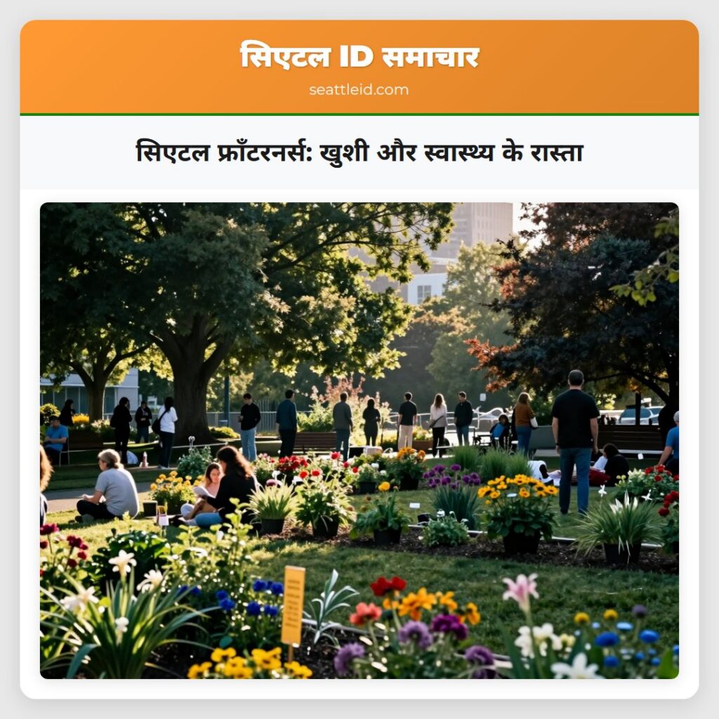 सिएटल फ्रॉंटरनर्स: खुशी और स्वास्थ्य के रास्ता