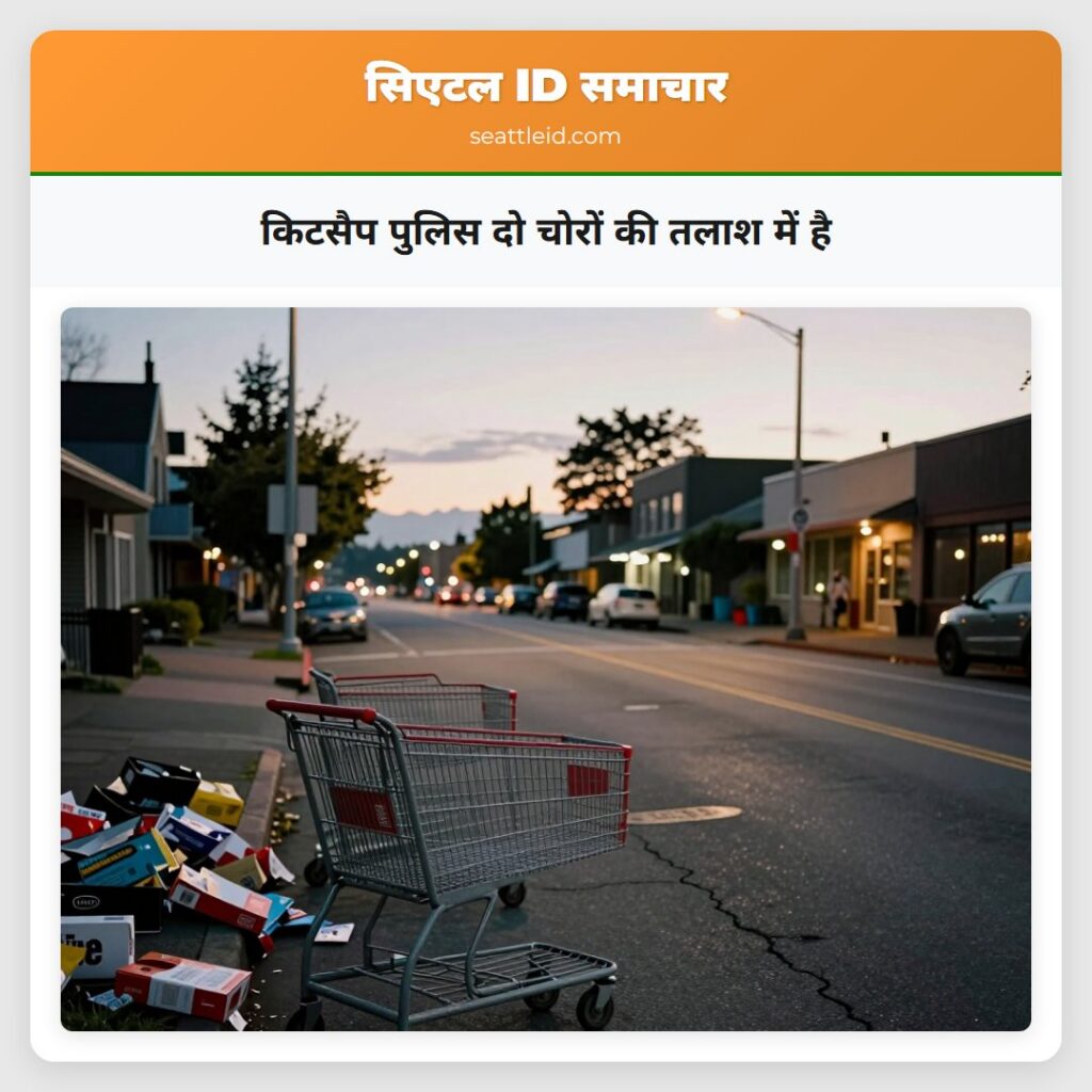किटसैप पुलिस दो चोरों की तलाश में है