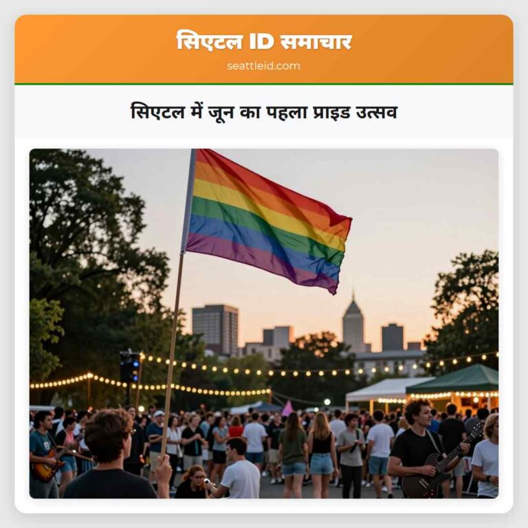 सिएटल में जून का पहला प्राइड उत्सव