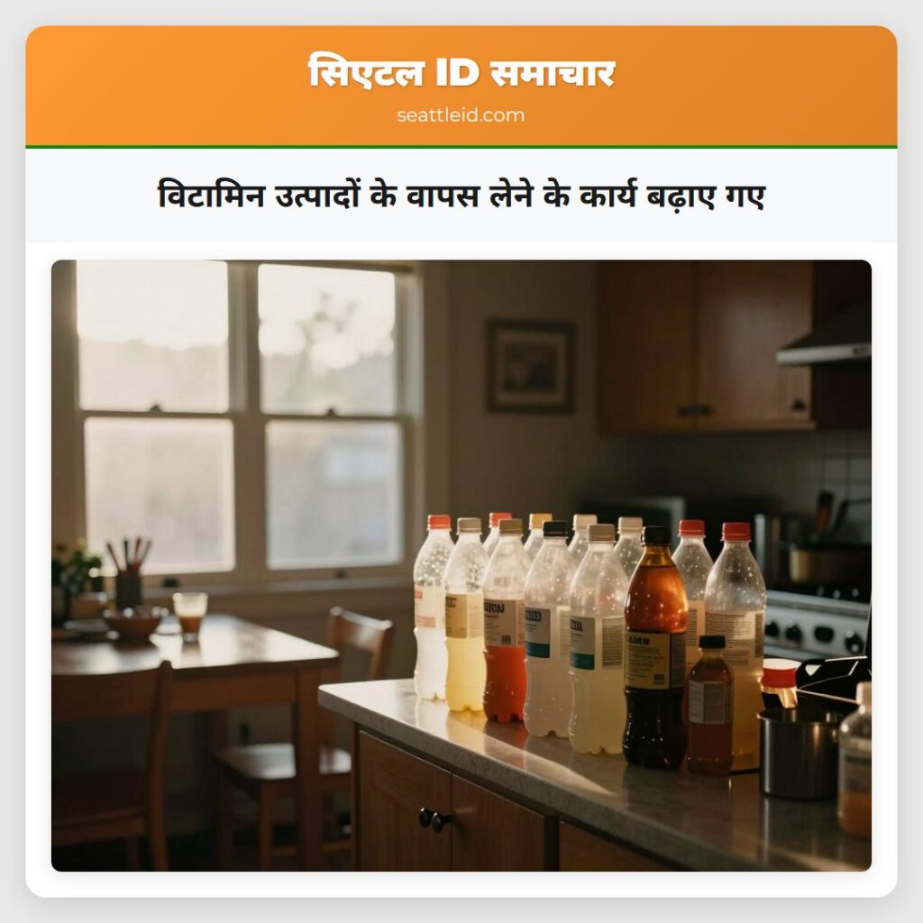 विटामिन उत्पादों के वापस लेने के कार्य बढ़ाए गए