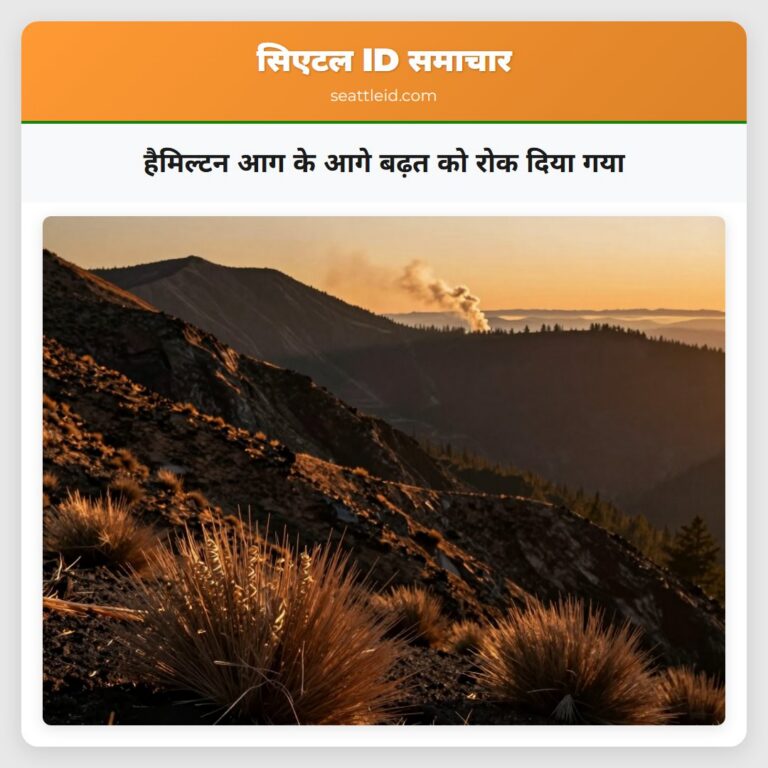 हैमिल्टन आग के आगे बढ़त को रोक दिया गया