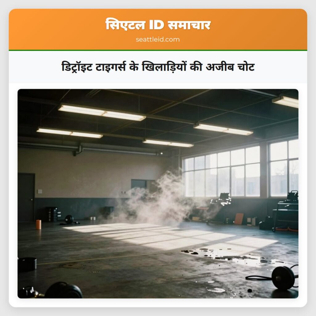 डिट्रॉइट टाइगर्स के खिलाड़ियों की अजीब चोट