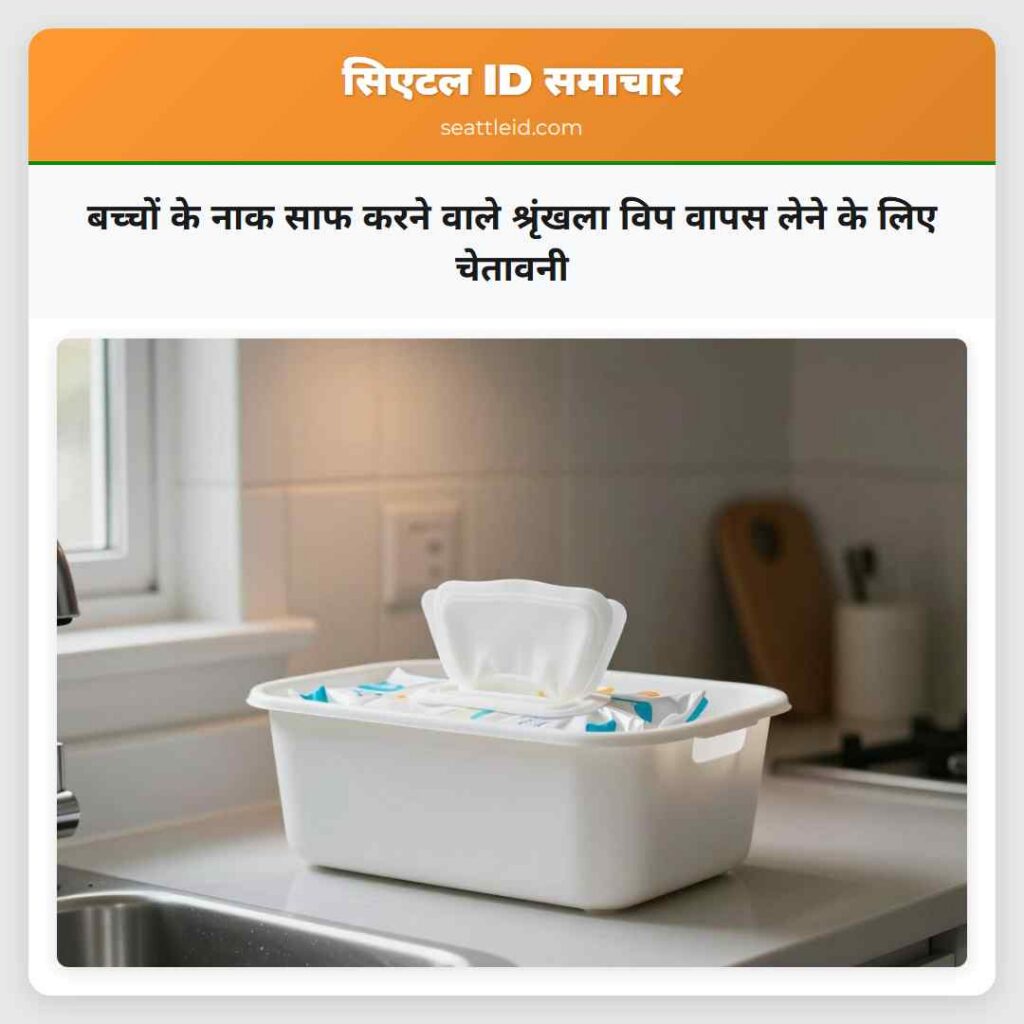 बच्चों के नाक साफ करने वाले श्रृंखला विप वापस