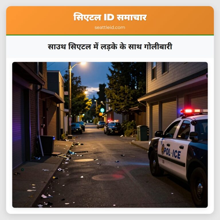 साउथ सिएटल में लड़के के साथ गोलीबारी