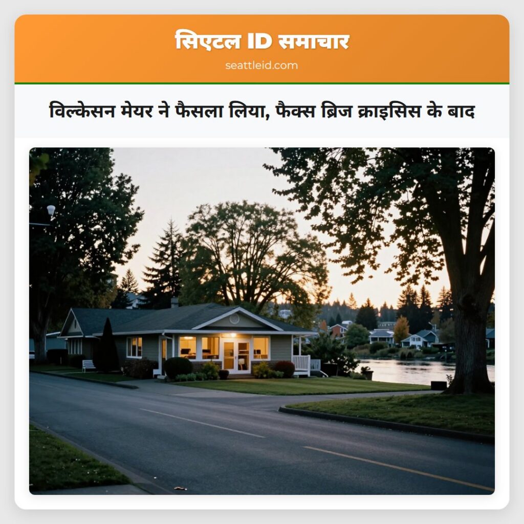 विल्केसन मेयर ने फैसला लिया, फैक्स ब्रिज क्राइसिस
