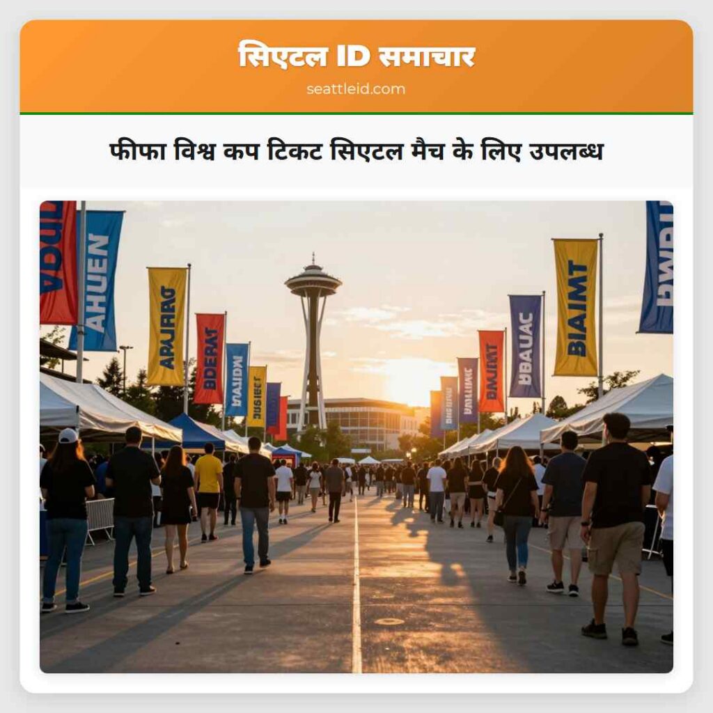 फीफा विश्व कप टिकट सिएटल मैच के लिए उपलब्ध