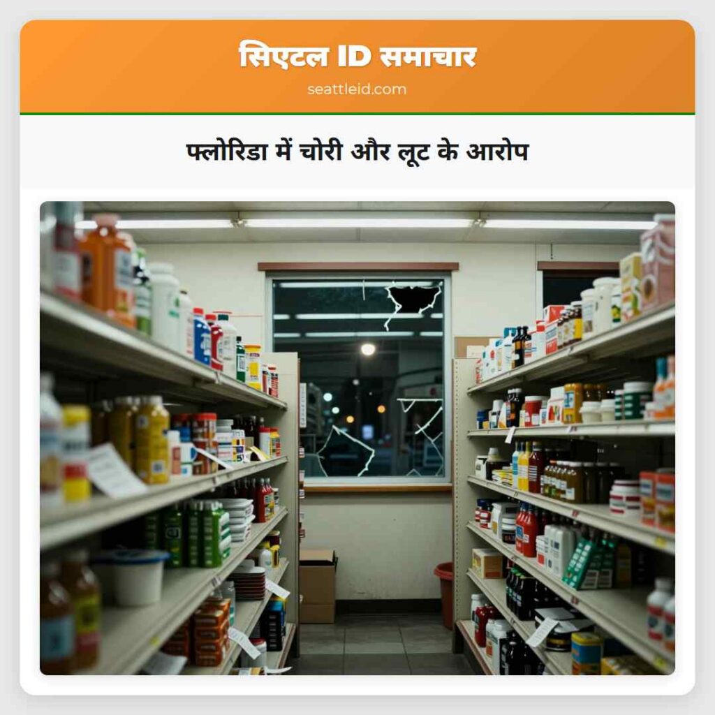 फ्लोरिडा में चोरी और लूट के आरोप