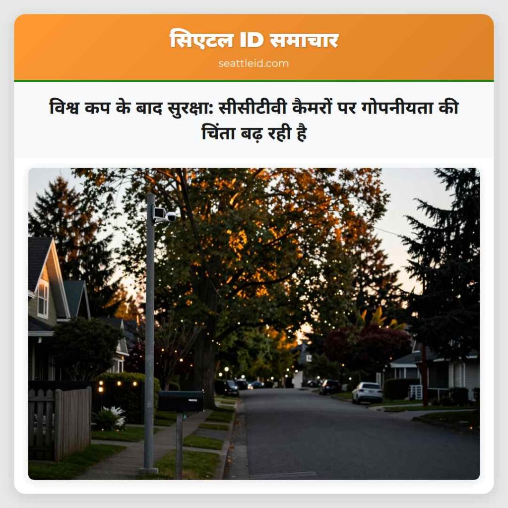 विश्व कप के बाद सुरक्षा: सीसीटीवी कैमरों पर