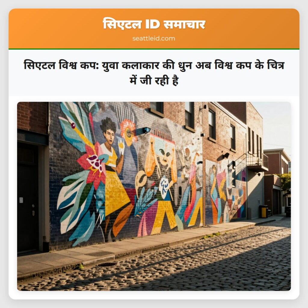सिएटल विश्व कप: युवा कलाकार की धुन अब विश्व कप के