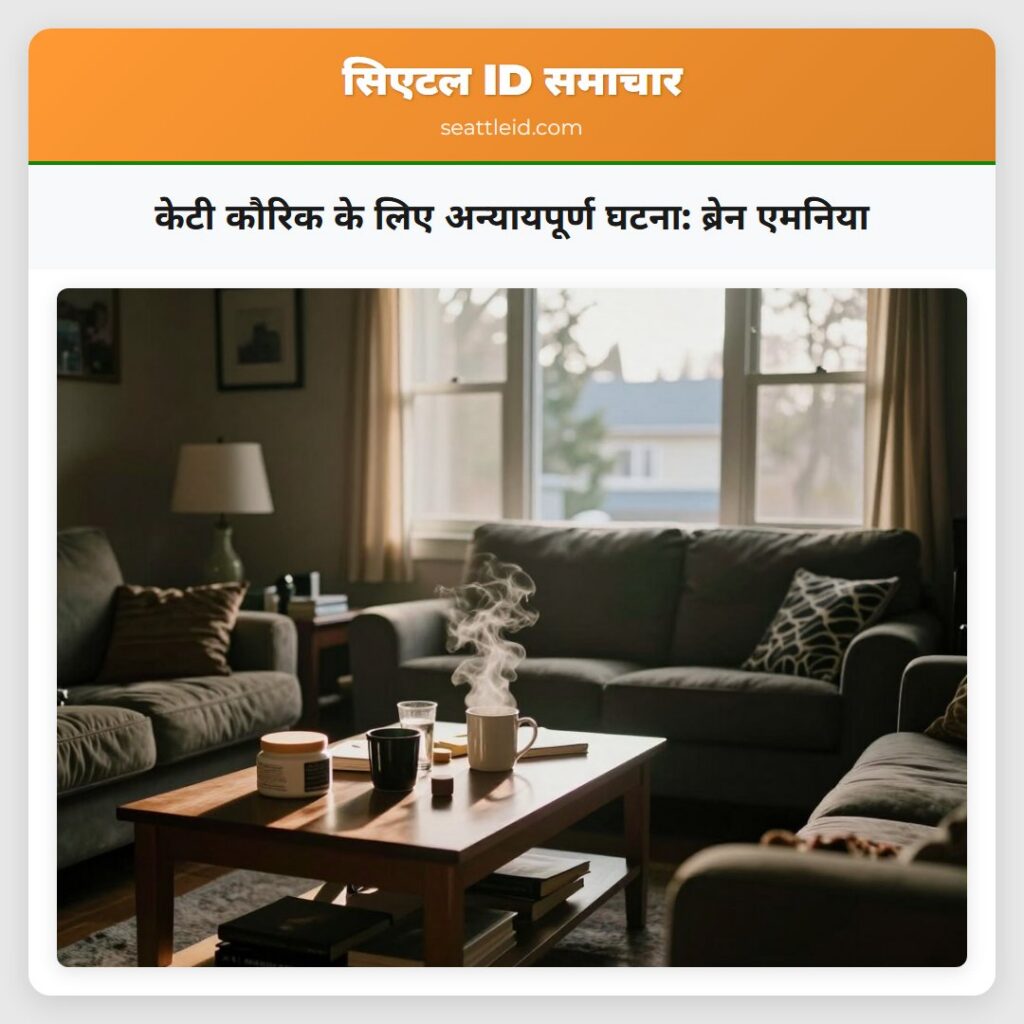 केटी कौरिक के लिए अन्यायपूर्ण घटना: ब्रेन एमनिया