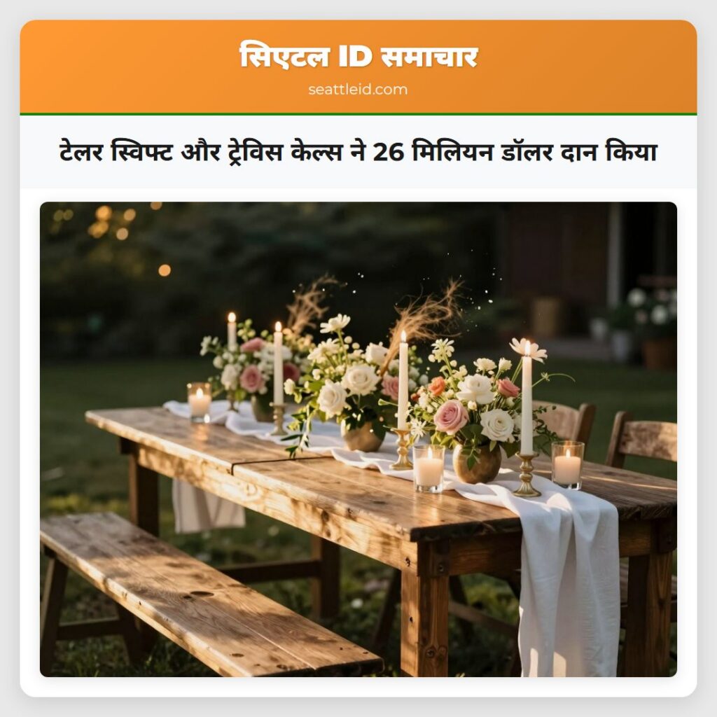 टेलर स्विफ्ट और ट्रेविस केल्स ने 26 मिलियन डॉलर