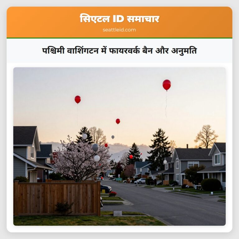 पश्चिमी वाशिंगटन में फायरवर्क बैन और अनुमति