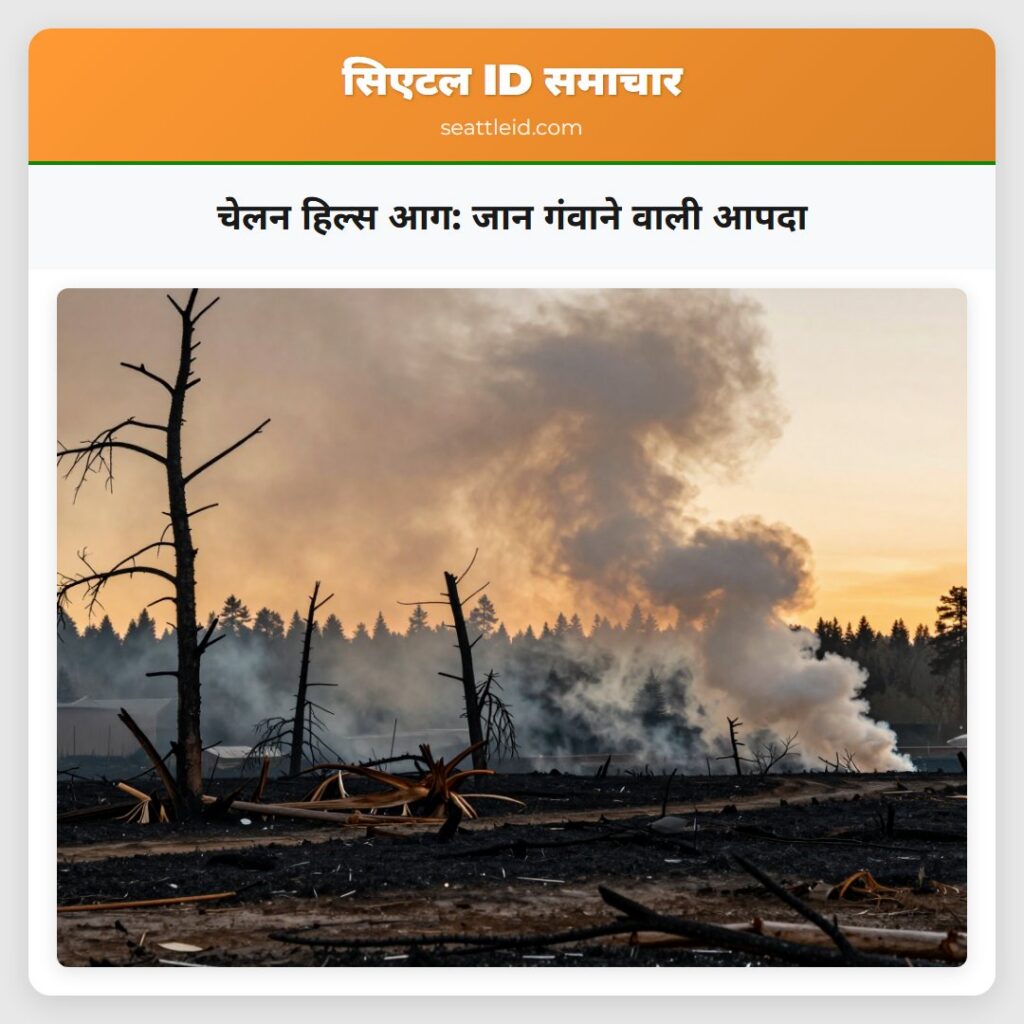चेलन हिल्स आग: जान गंवाने वाली आपदा