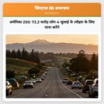 अमेरिका 250 72.2 करोड़ लोग 4 जुलाई के त्यौहार के लिए यात्रा करेंगे