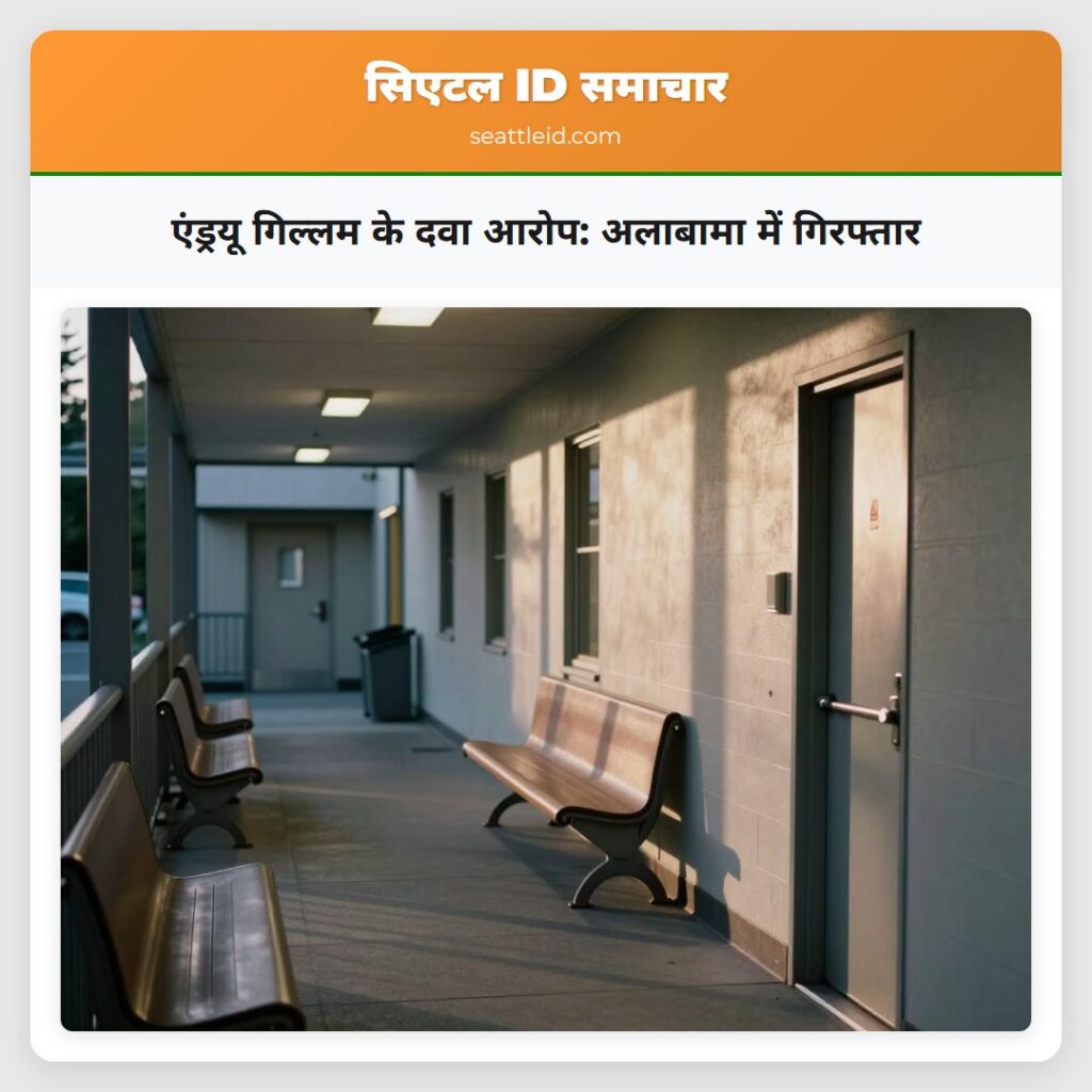 एंड्रयू गिल्लम के दवा आरोप: अलाबामा में गिरफ्तार