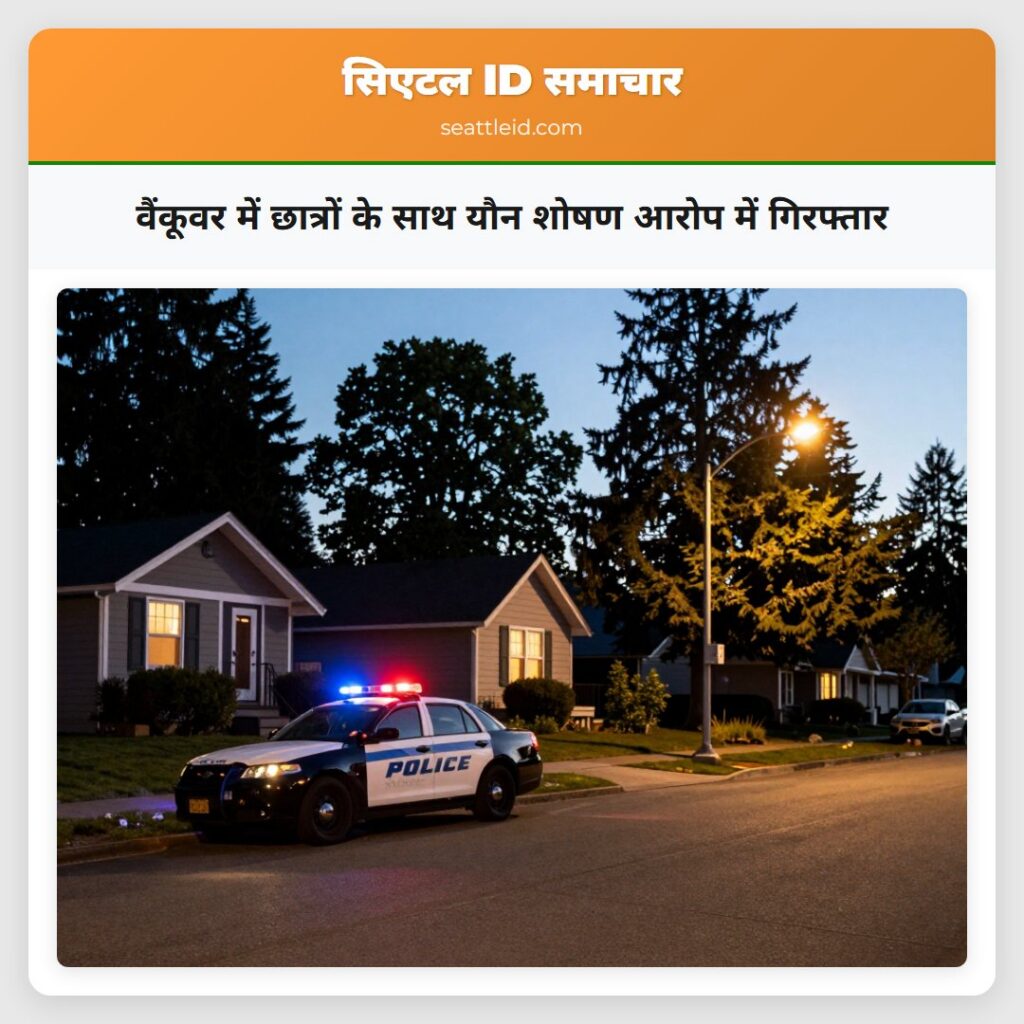 वैंकूवर में छात्रों के साथ यौन शोषण आरोप में