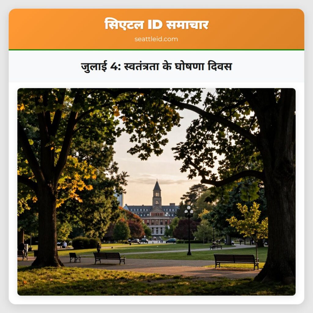 जुलाई 4: स्वतंत्रता के घोषणा दिवस