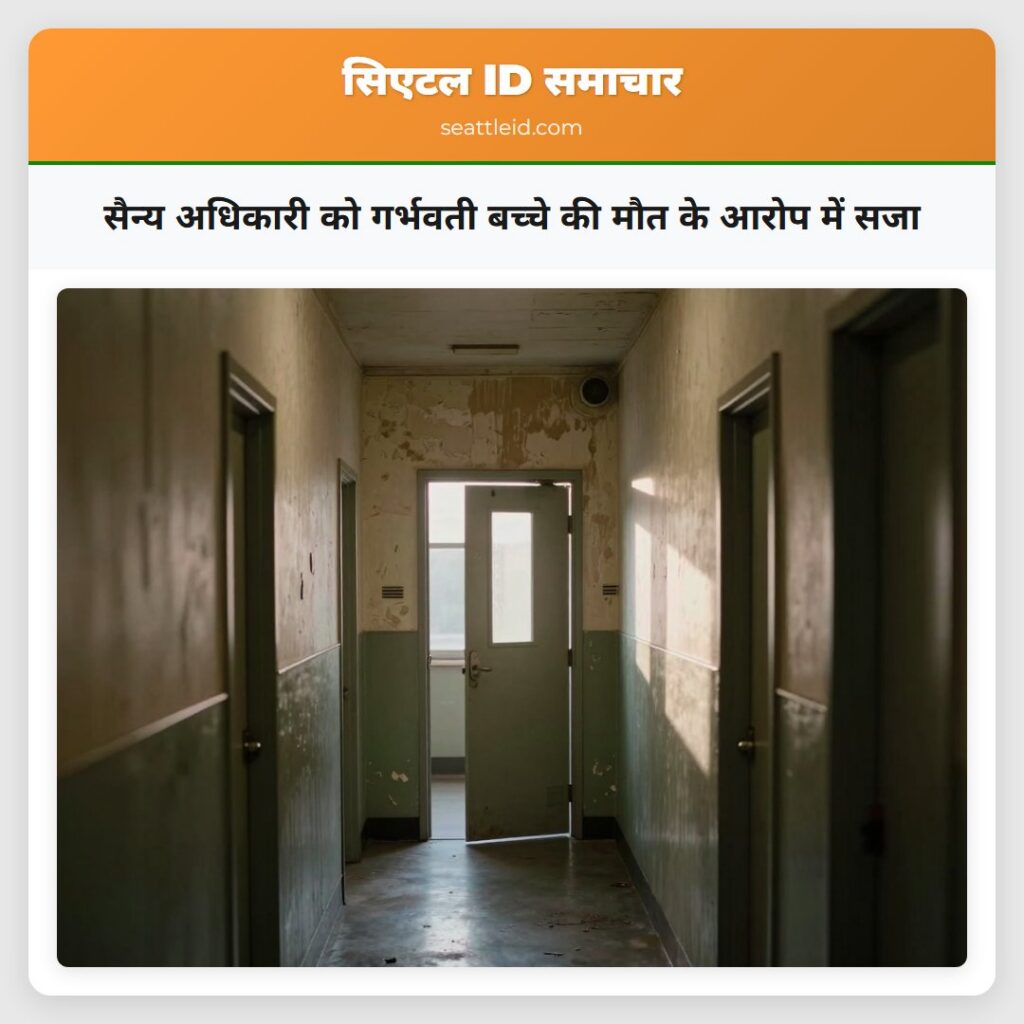 सैन्य अधिकारी को गर्भवती बच्चे की मौत के आरोप में