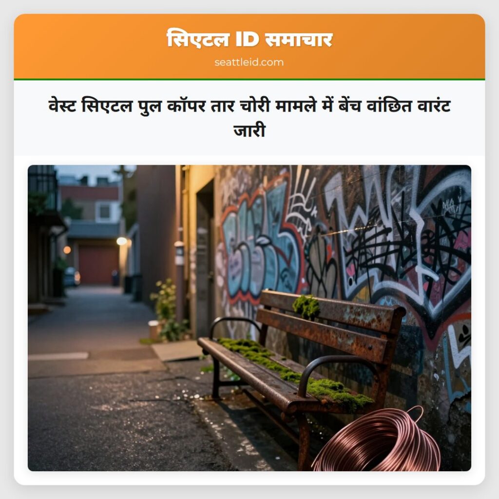 वेस्ट सिएटल पुल कॉपर तार चोरी मामले में बेंच