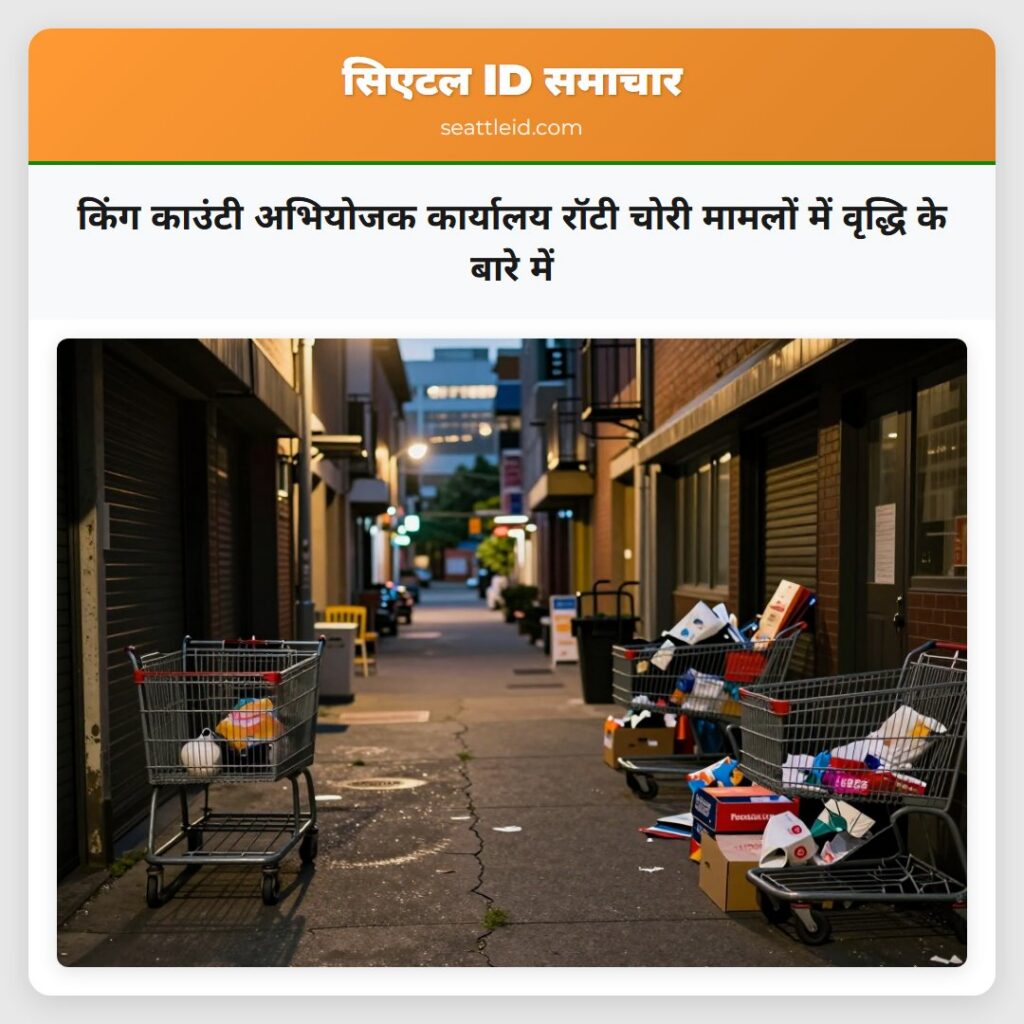 किंग काउंटी अभियोजक कार्यालय रॉटी चोरी मामलों में